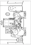 Peppa Pig kleurplaat 3